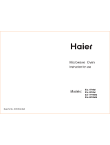 Haier EA-1770MG Instructions For Use Manual