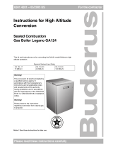Buderus Logano GA124-30 Instructions Manual