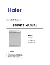Haier DW12-BFE ME User manual