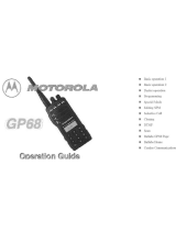 Motorola GP68 User manual