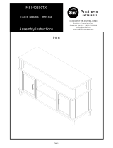 Southern Enterprises Talus MS040800TX Assembly & Instruction Manual