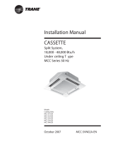 Trane MCC 536 ZB Installation guide