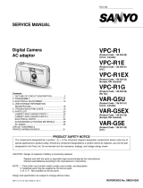 Sanyo VAR-G5EX User manual
