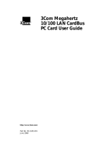 3com 3CCFE575BT User manual