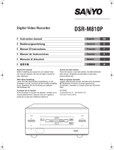 Sanyo DSR-M810PA User manual
