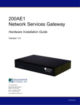 Edgewater Networks 200AE1 Installation guide