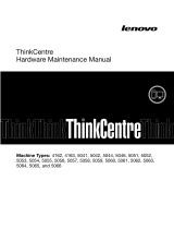 Lenovo ThinkCentre Hardware Maintenance Manual