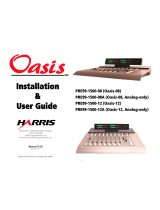 Harris PRE99-1500-08 Installation & User Manual