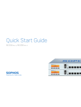 Sophos SG 210 Quick start guide