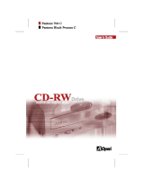 AOpen CRW5232 User manual