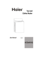 Haier HLT364XXQ - Genesis Washer User manual