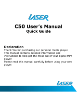 Laser C50 User manual