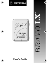 Motorola BRAVO LX User manual