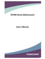 Foxconn H61MX Series User manual