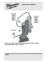 Milwaukee 4210-1 User manual