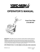 Yard-Man 21A-394-401 User manual