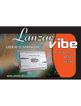 Lanzar VIBE VIBE3200D User manual