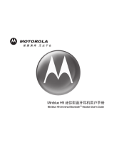 Motorola H9 MINIBLUE HEADSET User manual