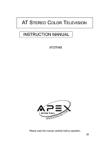 Apex Digital AT2704S User manual