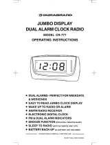 Durabrand CR-777 Operating Instructions Manual