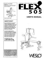 Weslo WLSY30550 User manual