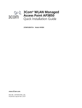 3com 3CRWX385075A - Wireless LAN Managed Access Point 3850 Quick Installation Manual