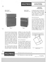 Altec 9866-8A Utility Operating instructions