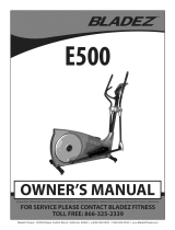 BLADEZ E500 Owner's manual