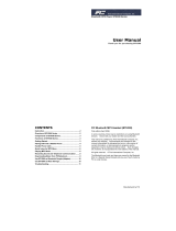 FIC BTH300 Series User manual