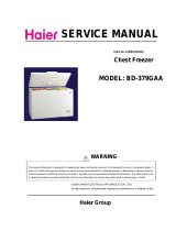 Haier BD-379GAA User manual