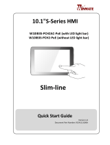 Winmate W10IB3S-PCH2-PoE S-Series Quick start guide