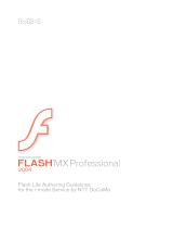 MACROMEDIA FLASH MX Professional 2004 Manuallines