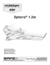 E-flite Opterra User manual
