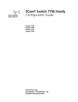 3com 7750 Series Configuration manual