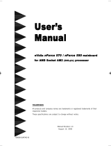 Nvidia nForce 570 SLI User manual