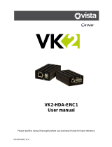 Vista VK2-HDA-ENC1 User manual