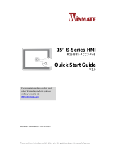 Winmate R15IB3S-PCC3-PoE Quick start guide