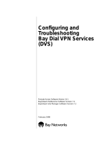 Bay Networks Bay Dial VPN Configuration And Troubleshooting Manual
