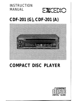Sanyo CDF-201A User manual