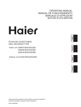 Haier 2HUM18HA03 Operating instructions