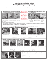 Sole E55 Assembly Instructions Manual