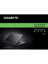 Gigabyte Q2532C User manual