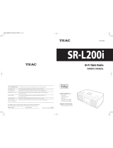 TEAC SR-L200i Owner's manual