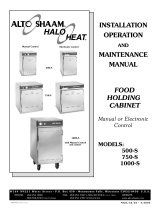 Alto-Shaam Halo Heat 1000-S Installation, Operation and Maintenance Manual