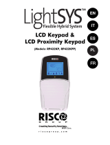 Ris lightsys RP432KPP User manual