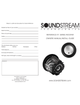 Soundstream woofer Owner's And Installation Manual
