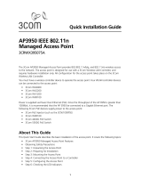 3com 3CRWX395075A - Wireless LAN Managed Access Point 3950 Quick Installation Manual
