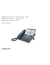 BELGACOM Forum 730 User manual