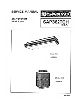 Sanyo SAP362TCH User manual