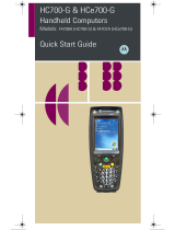 Motorola HCe700-G Quick start guide
